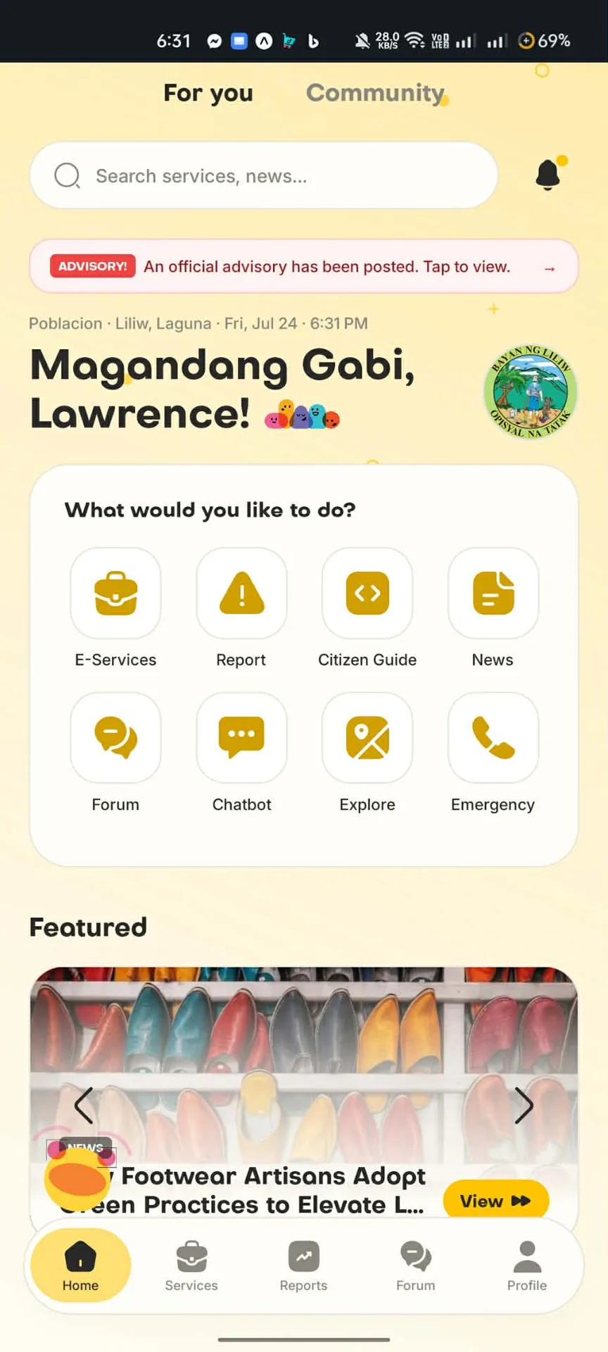 AGAPP Screenshot 1