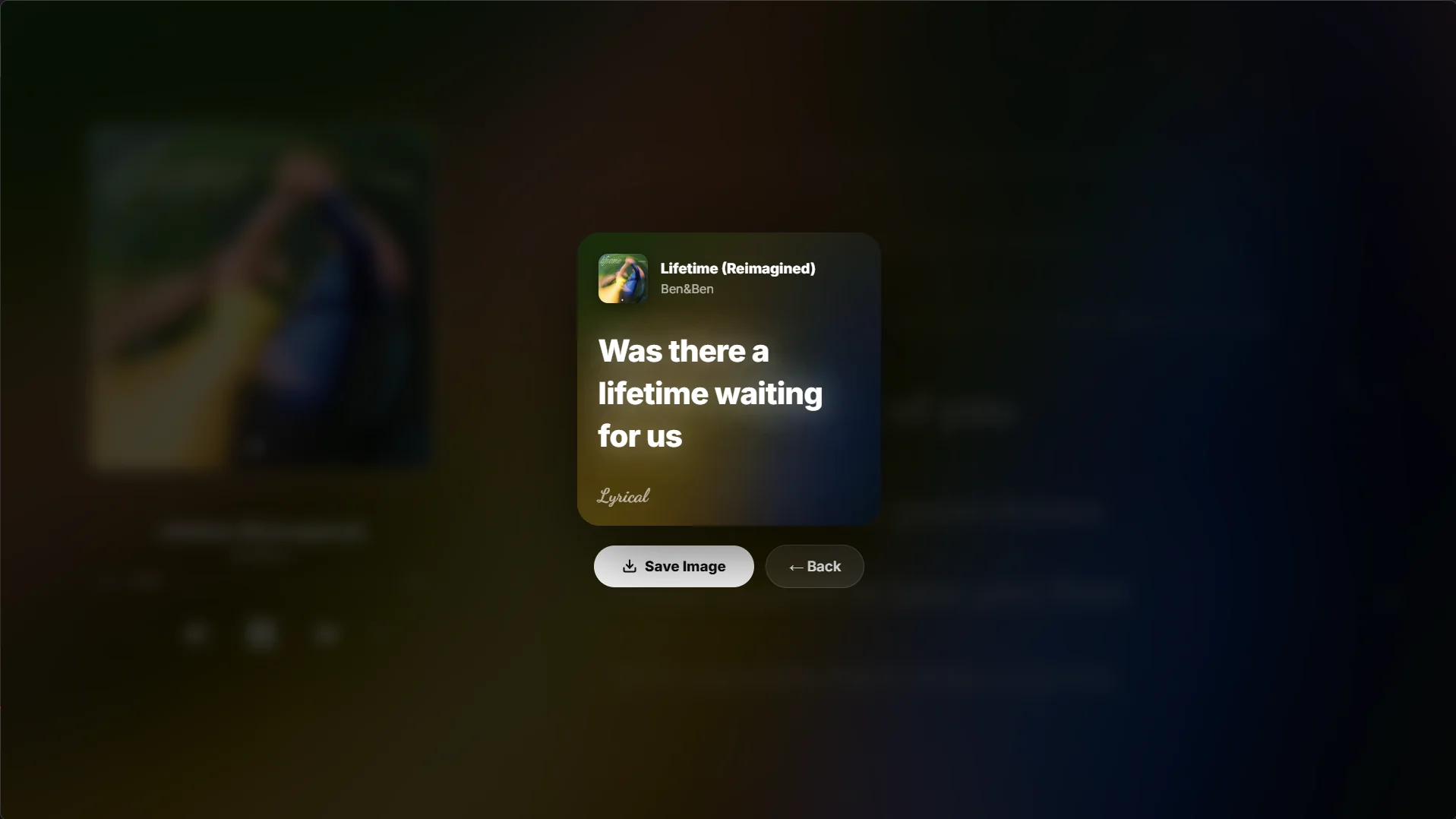 Lyrical Screenshot 3