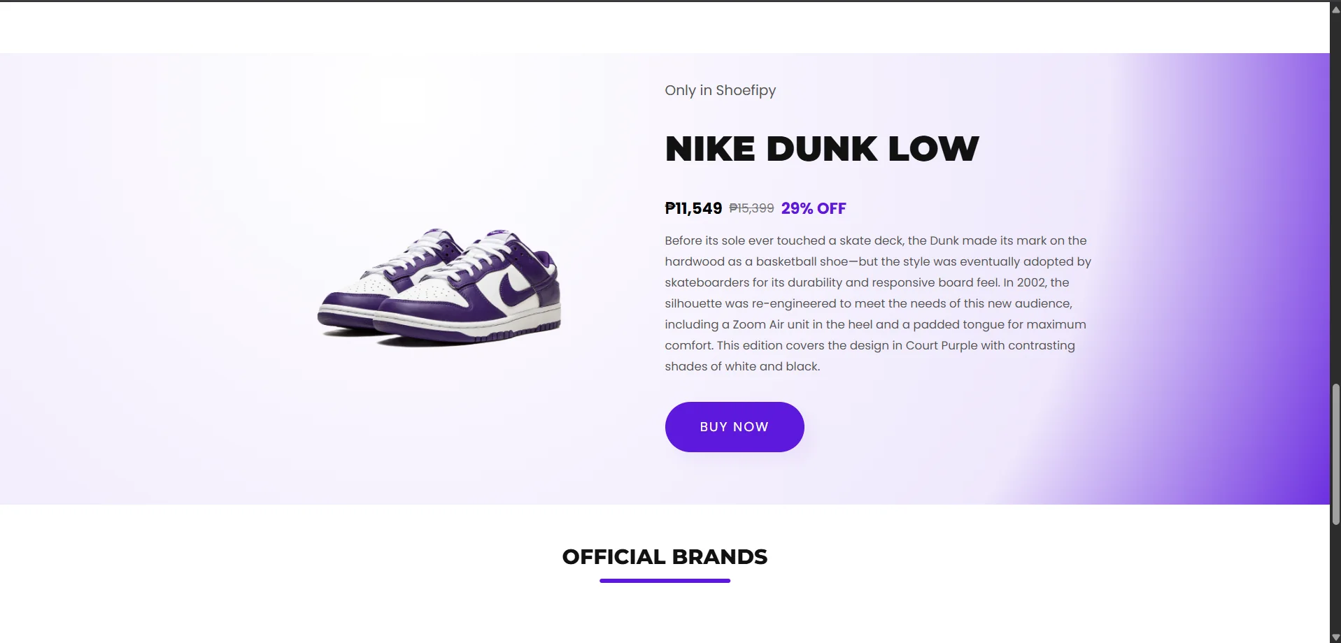 Shoepify Screenshot 3